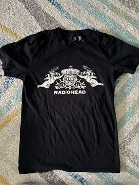 Radiohead North America 2018 Tour Official Tee WASTE Small Black